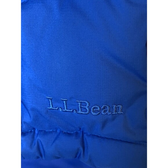 LL Bean Vest Womans 1X Blue Classic Pertex  Puffer Downtek Quilted Outdoor - Picture 3 of 11